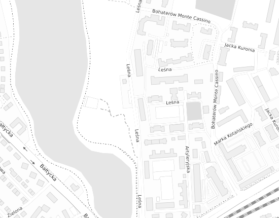 Mapa z adresem organizacji