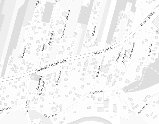 Mapa z adresem organizacji