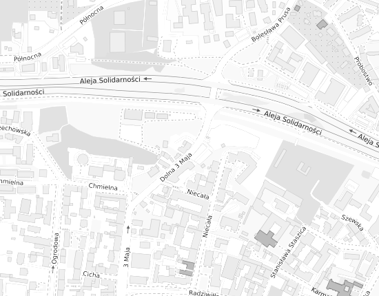 Mapa z adresem organizacji