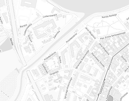 Mapa z adresem organizacji