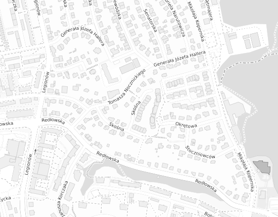 Mapa z adresem organizacji