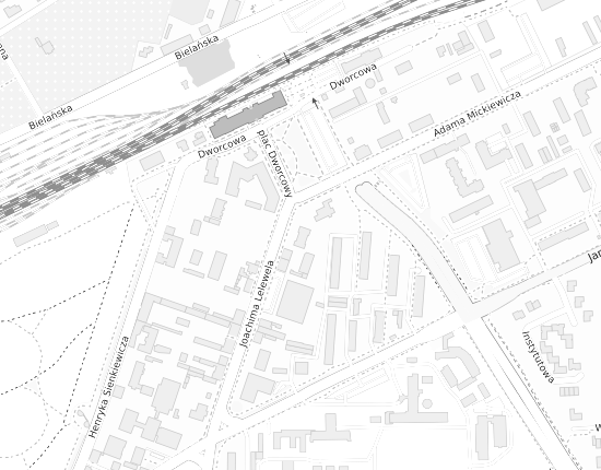 Mapa z adresem organizacji