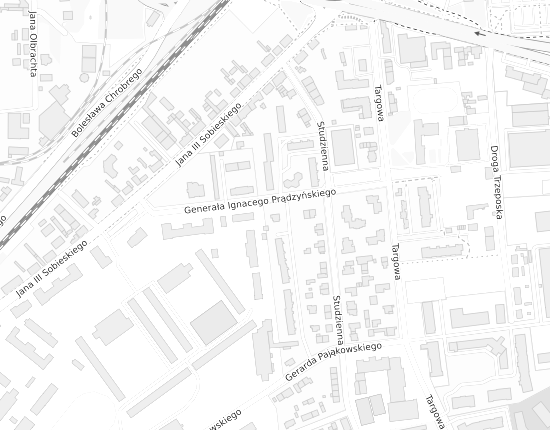 Mapa z adresem organizacji