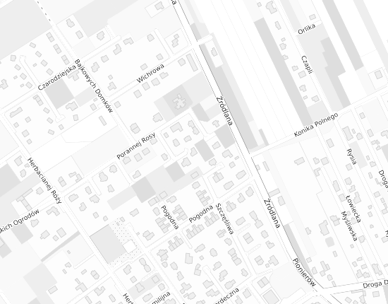 Mapa z adresem organizacji
