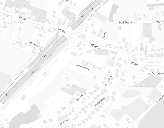 Mapa z adresem organizacji