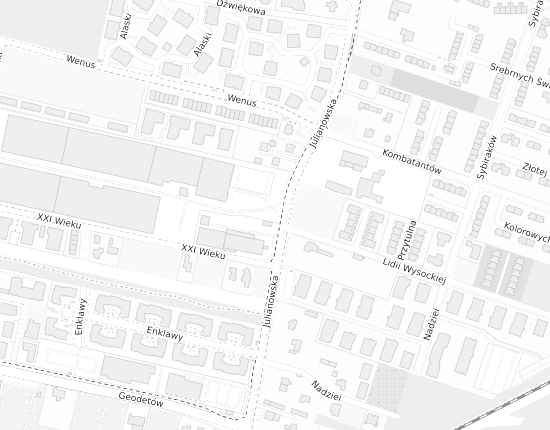 Mapa z adresem organizacji