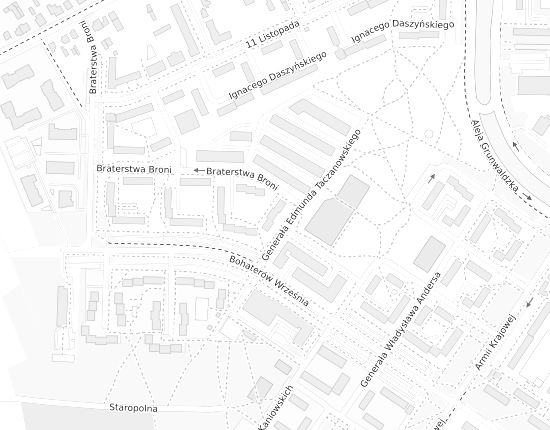 Mapa z adresem organizacji