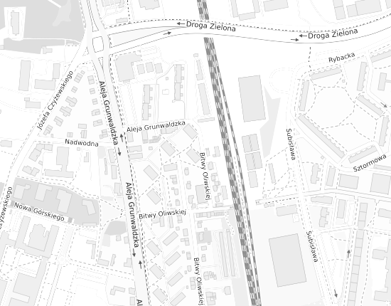 Mapa z adresem organizacji