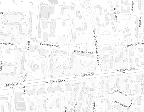 Mapa z adresem organizacji