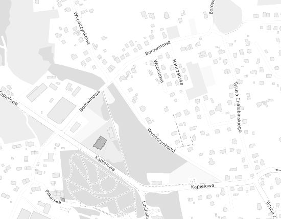 Mapa z adresem organizacji