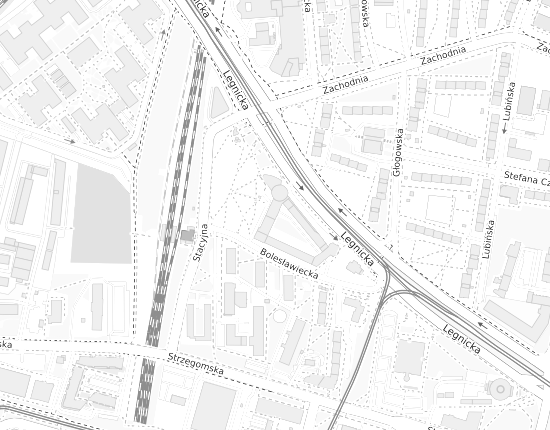 Mapa z adresem organizacji