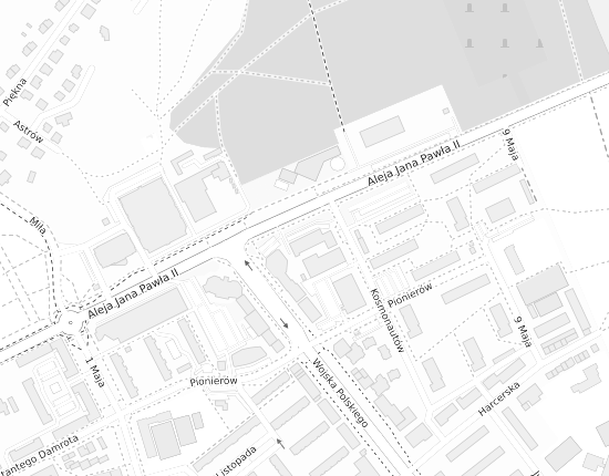 Mapa z adresem organizacji