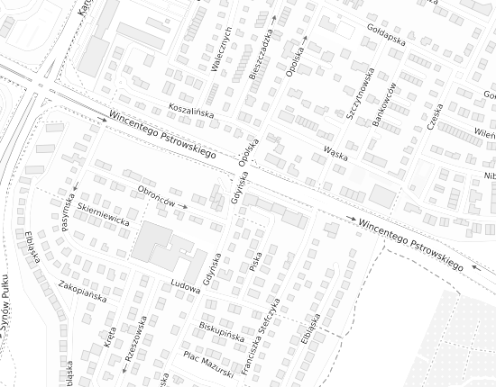 Mapa z adresem organizacji