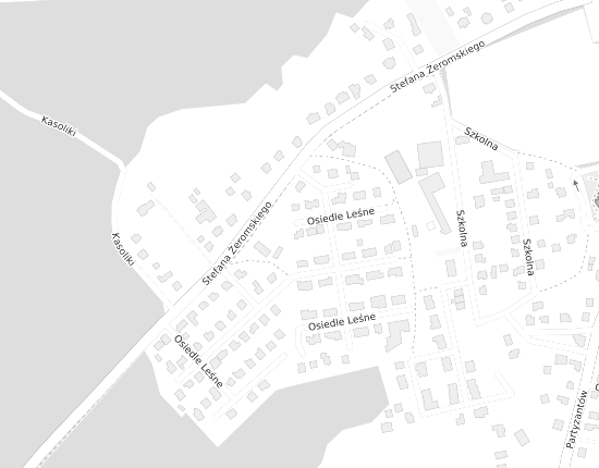 Mapa z adresem organizacji