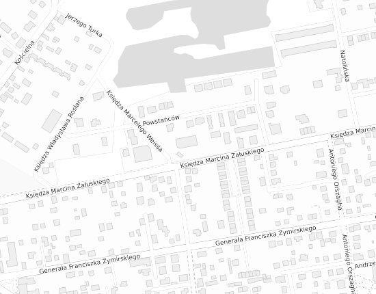 Mapa z adresem organizacji