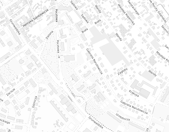 Mapa z adresem organizacji