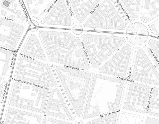 Mapa z adresem organizacji
