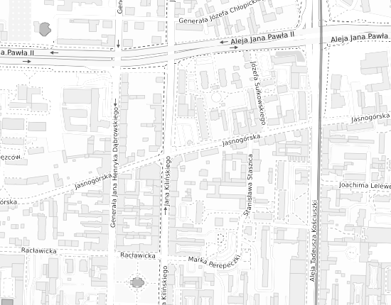 Mapa z adresem organizacji