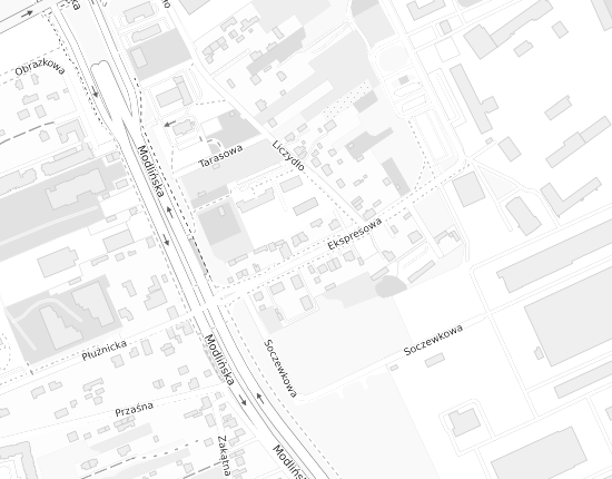 Mapa z adresem organizacji