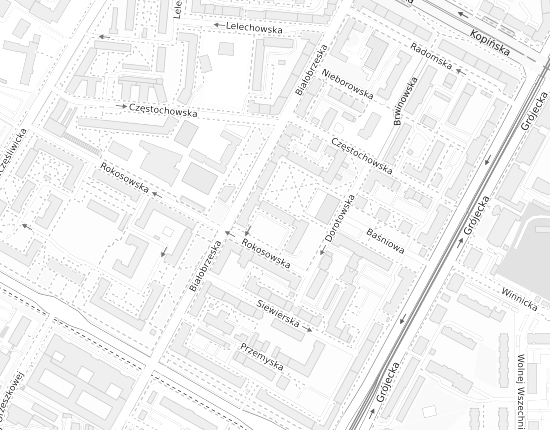 Mapa z adresem organizacji