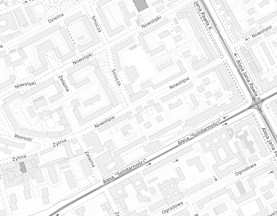 Mapa z adresem organizacji