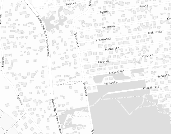 Mapa z adresem organizacji