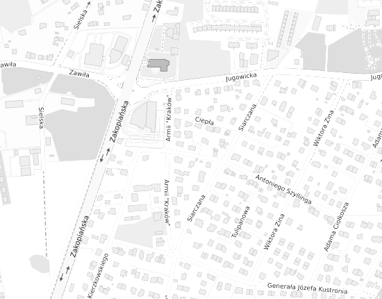 Mapa z adresem organizacji