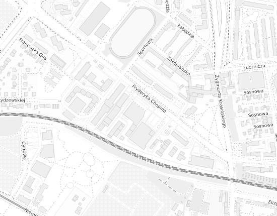 Mapa z adresem organizacji