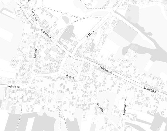Mapa z adresem organizacji