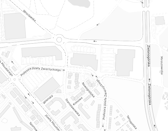 Mapa z adresem organizacji