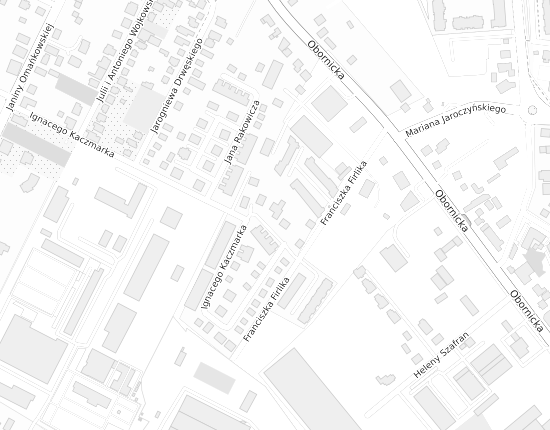 Mapa z adresem organizacji