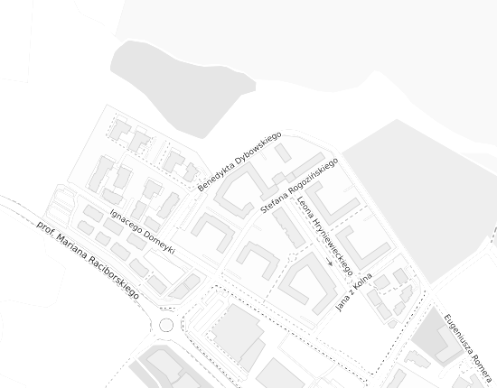 Mapa z adresem organizacji