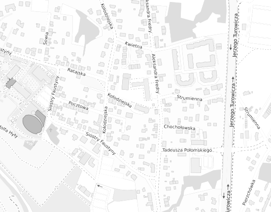 Mapa z adresem organizacji