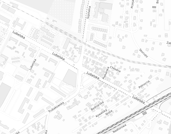 Mapa z adresem organizacji