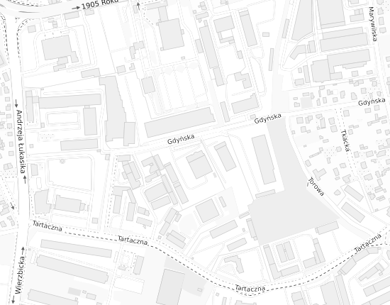 Mapa z adresem organizacji