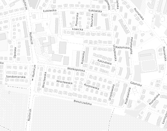 Mapa z adresem organizacji
