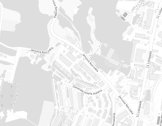 Mapa z adresem organizacji