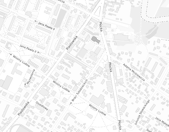 Mapa z adresem organizacji