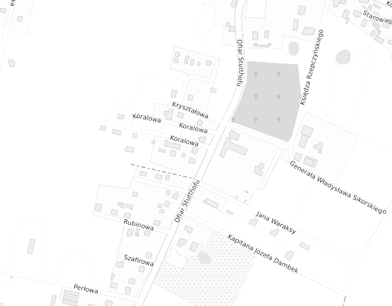 Mapa z adresem organizacji