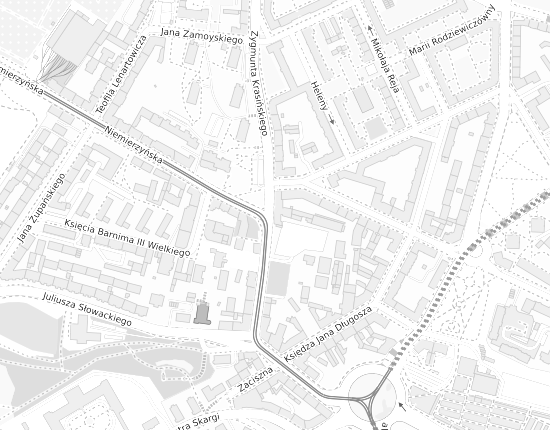Mapa z adresem organizacji