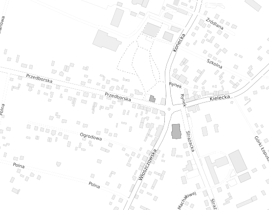Mapa z adresem organizacji