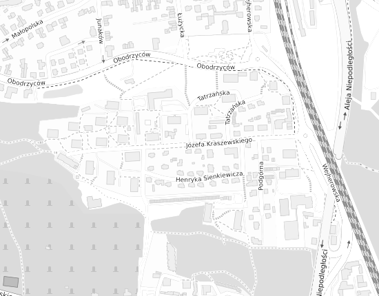 Mapa z adresem organizacji