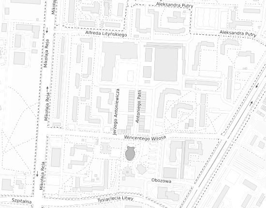 Mapa z adresem organizacji