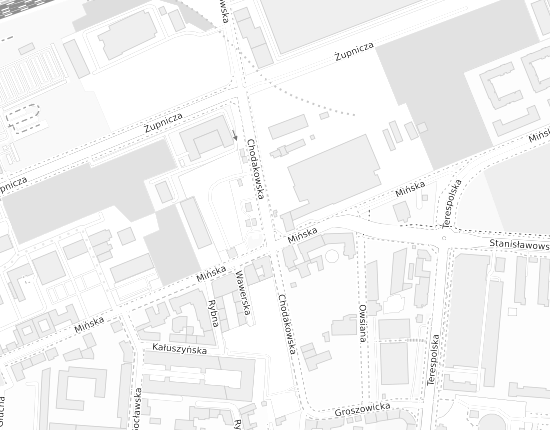 Mapa z adresem organizacji