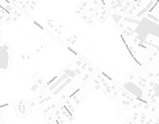 Mapa z adresem organizacji