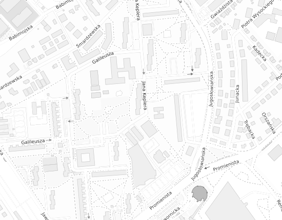 Mapa z adresem organizacji