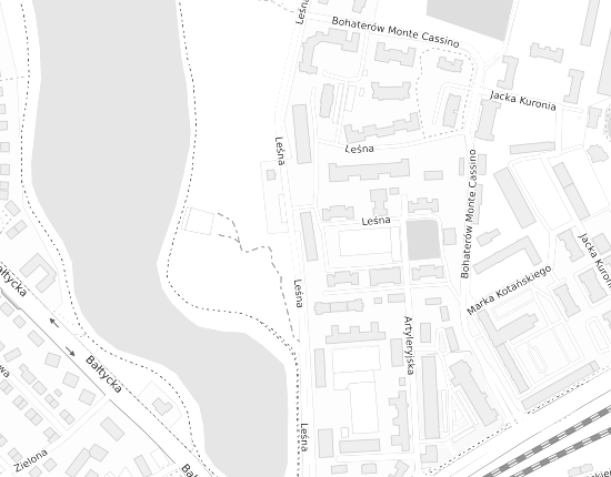 Mapa z adresem organizacji
