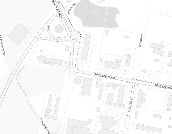 Mapa z adresem organizacji