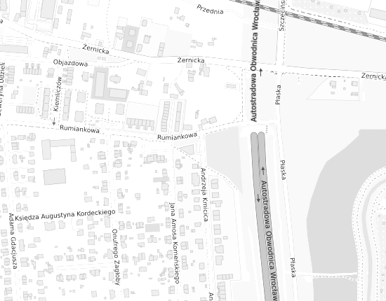Mapa z adresem organizacji