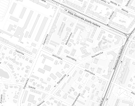Mapa z adresem organizacji